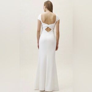 Katie May Madison Bow Back Wedding Dress Size 2 Try-On Bridal Gown